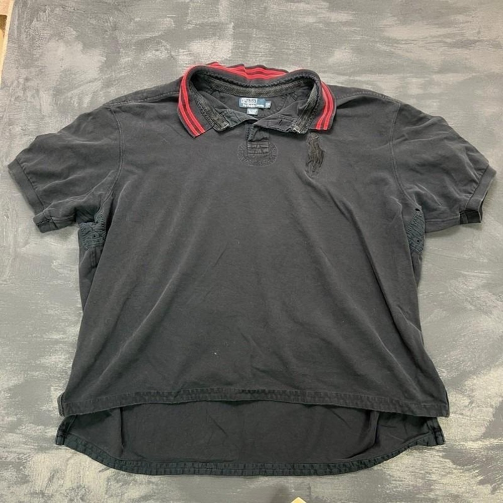 Polo Ralph‎ Lauren Big Pony Polo Shirt Mens 4XL Black